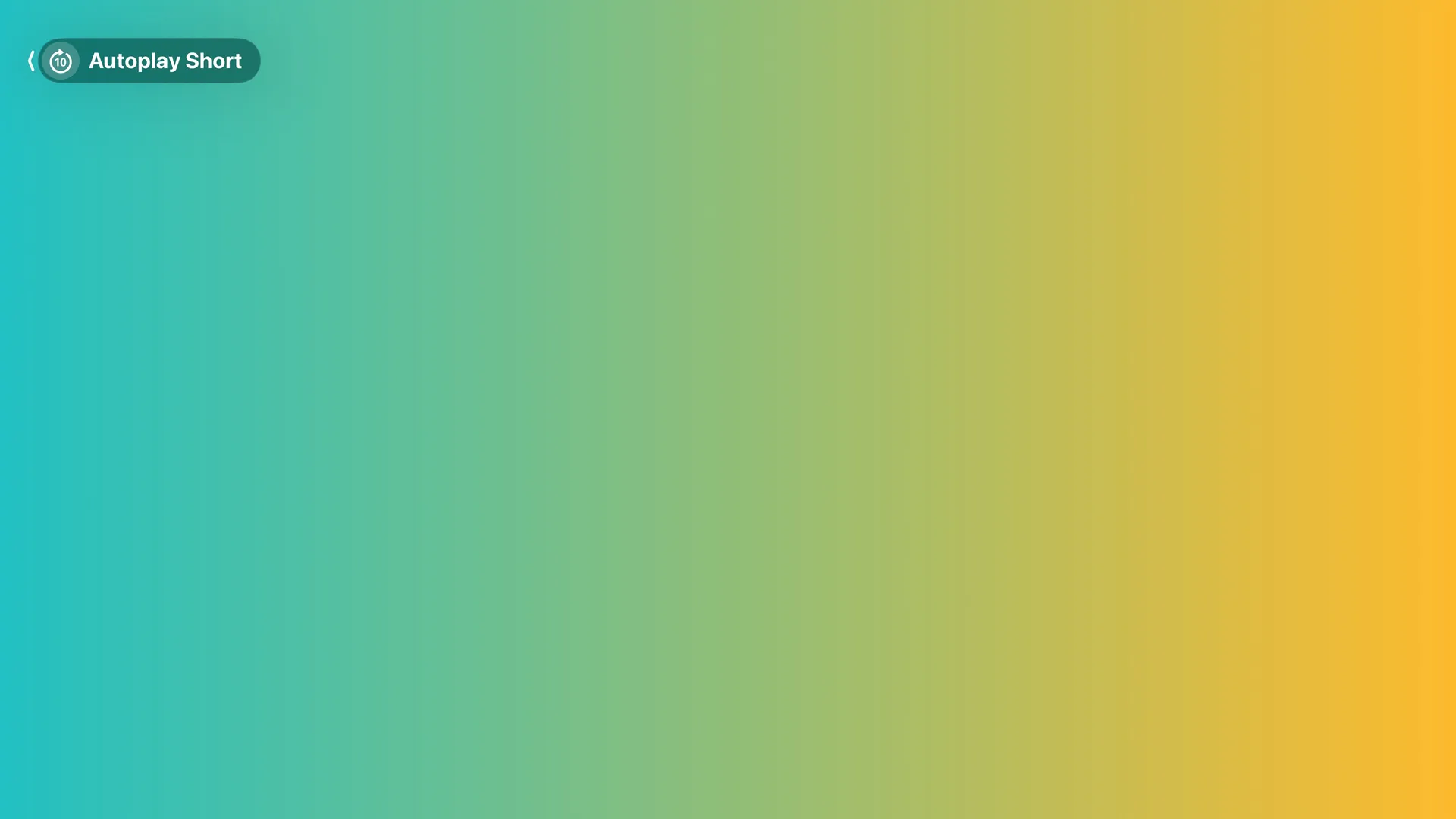 Gradient TV screenshot